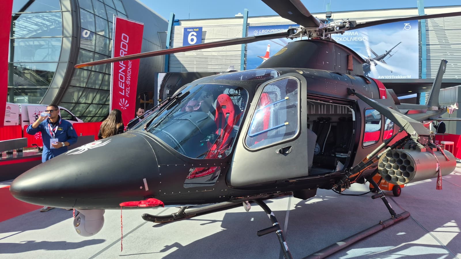 Stoisko targowe podczas XXXIV Międzynarodowego Salonu Przemysłu Obronnego MSPO w Kielcach