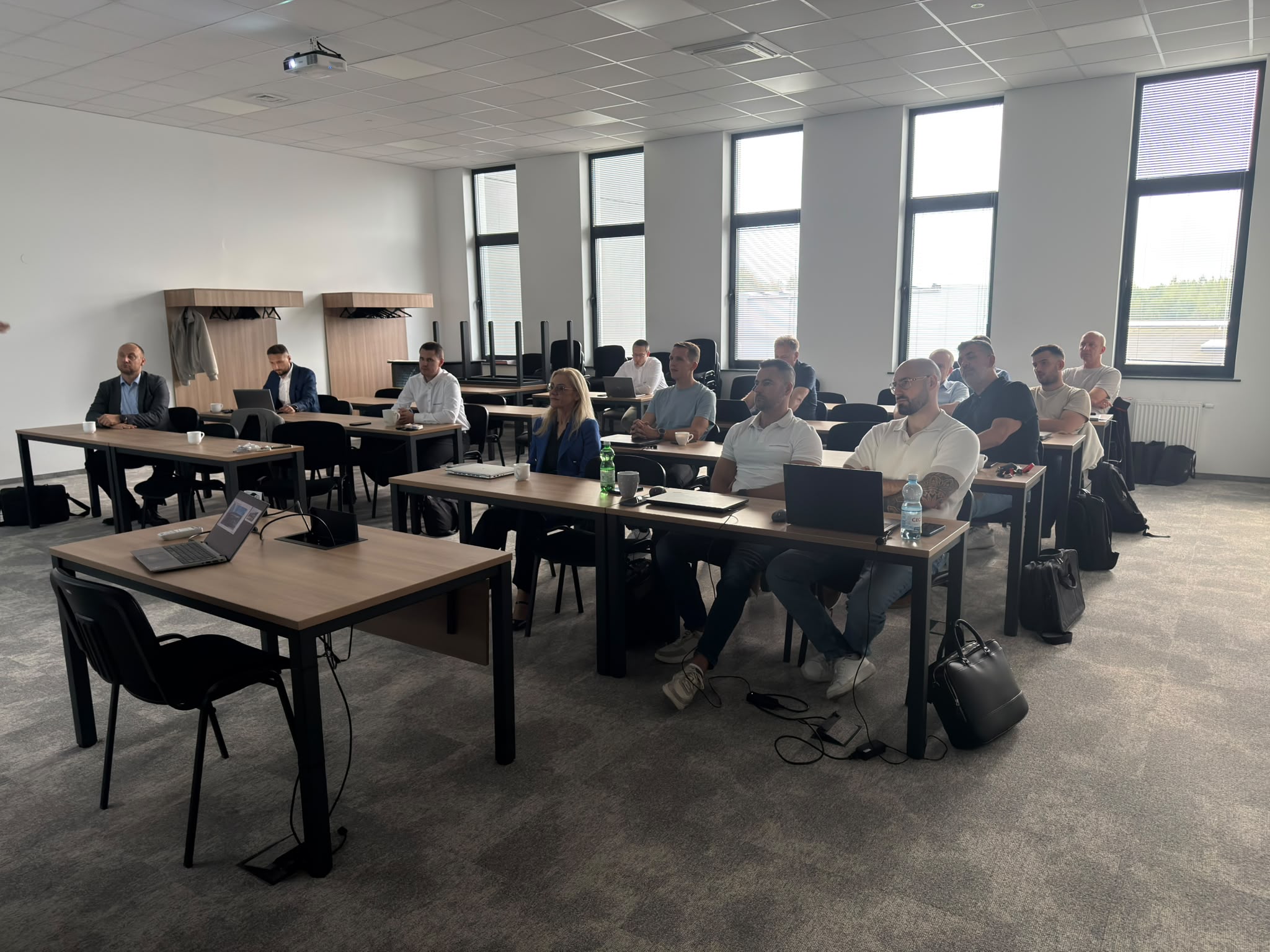 Sala szkoleniowa podczas spotkania produktowego Endress+Hauser w ELTRON Wrocław