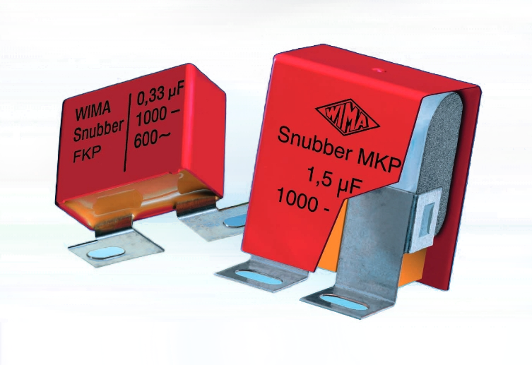 Kondensatory impulsowe typu SNUBBER (z podwójnie metalizowanymi elektrodami)