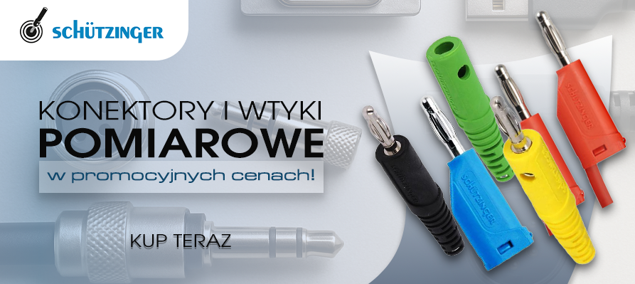 Konektory i wtyki pomiarowe