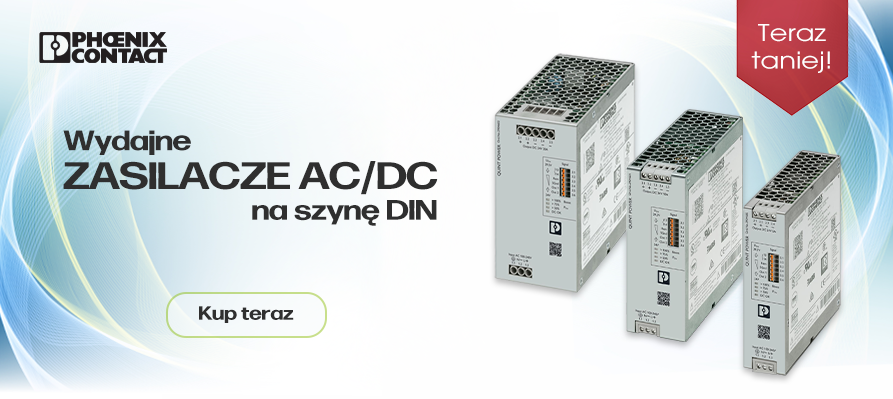 Wydajne zasilacze AC/DC na szynę DIN