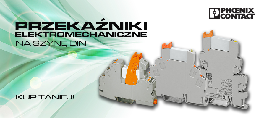 Przekaźniki elektromechaniczne na szynę DIN