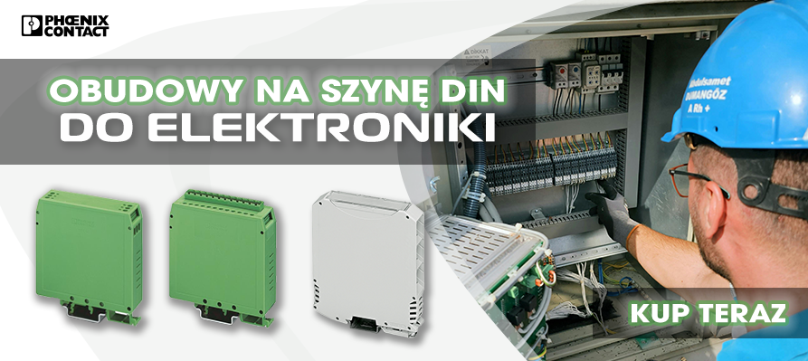 Obudowy do elektroniki na szynę DIN