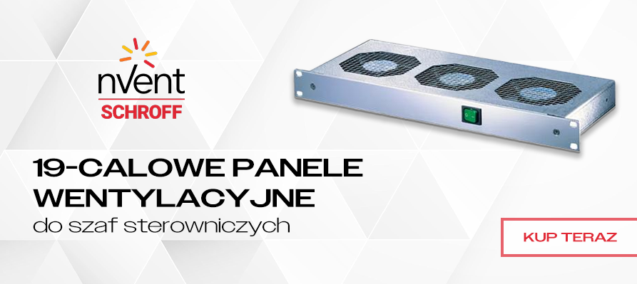 19-calowe panele wentylacyjne do szaf sterowniczych
