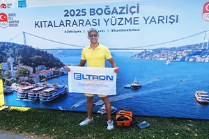 ELTRON employee participates in prestigious swimming event in Turkey