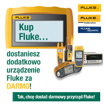 Nowe darmowe produkty Fluke przy zakupie przyrządu Fluke