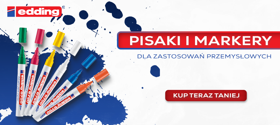 Pisaki i markery dla zastosowań przemysłowych