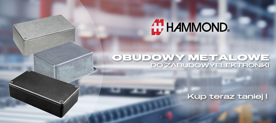 Obudowy metalowe do zabudowy elektroniki