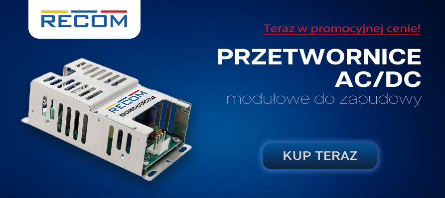Przetwornice AC/DC modułowe do zabudowy