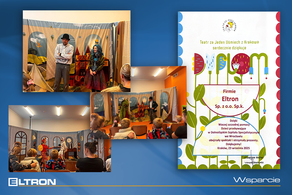 ELTRON supports smiles and emotions – together with the Theater for a Smile