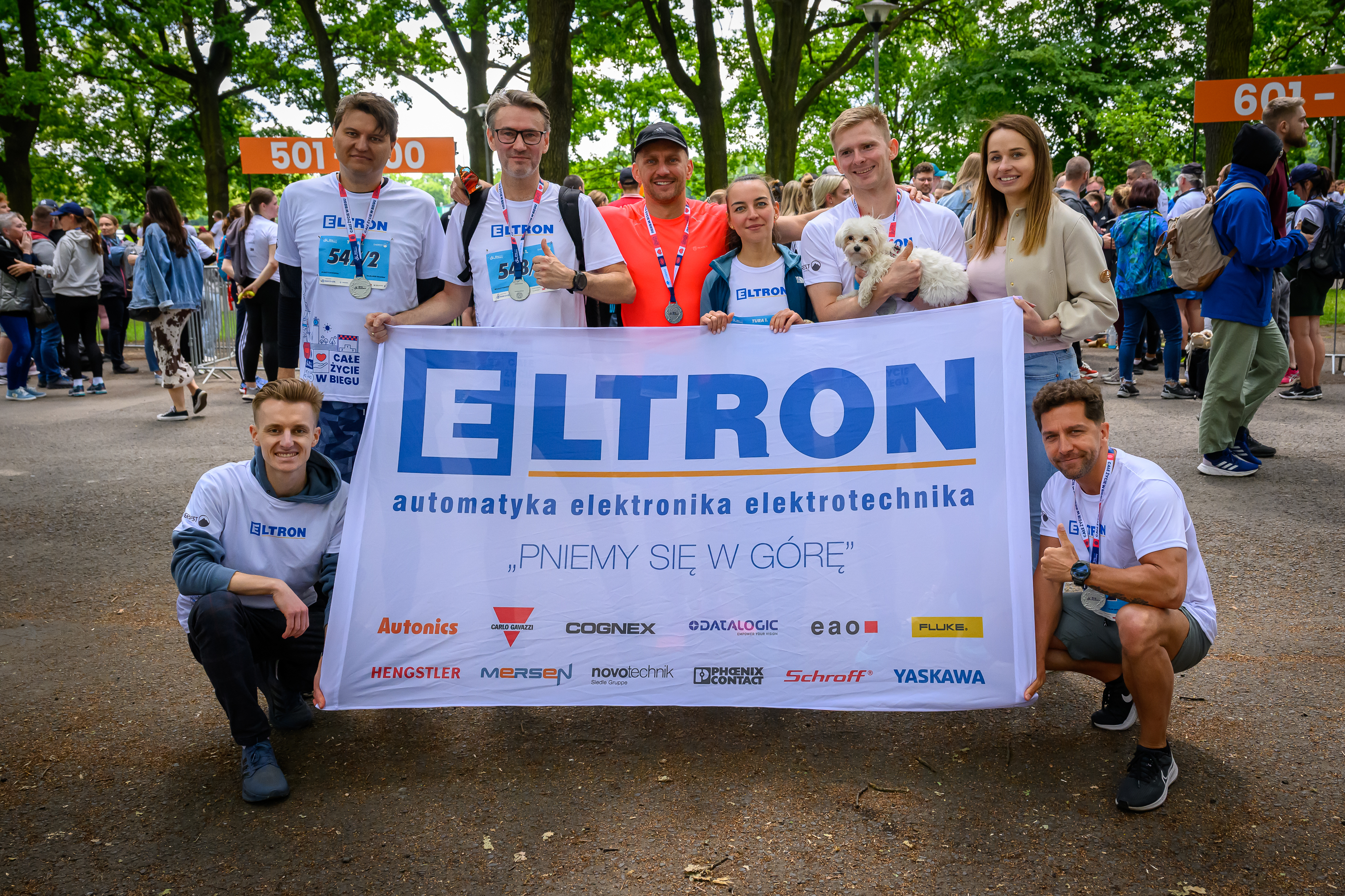 ELTRON at the start of the 13th Company Run!