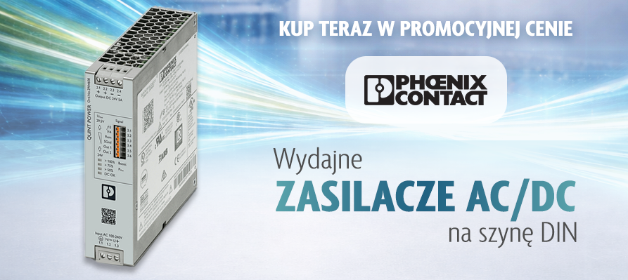 Zasilacze AC/DC na szynę DIN