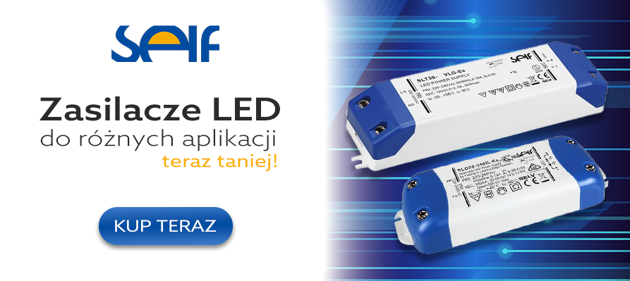 Zasilacze LED do różnych aplikacji