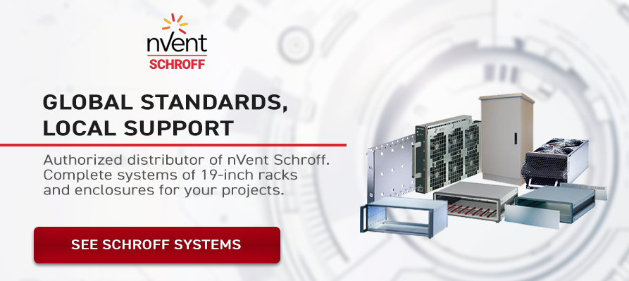 nVent Schroff – a mechanical framework for electronics that can’t afford to fail at the worst possible moment