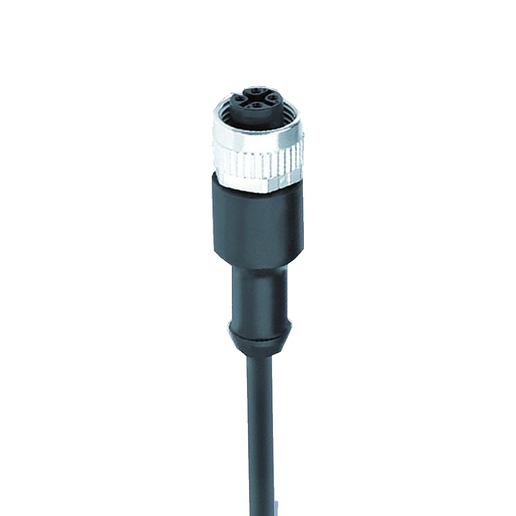 NOVOTECHNIK EEM-33-37 (Female connector ; straight ; 4P ; M12 ; unshielded ; IP67 ; cable 10m)