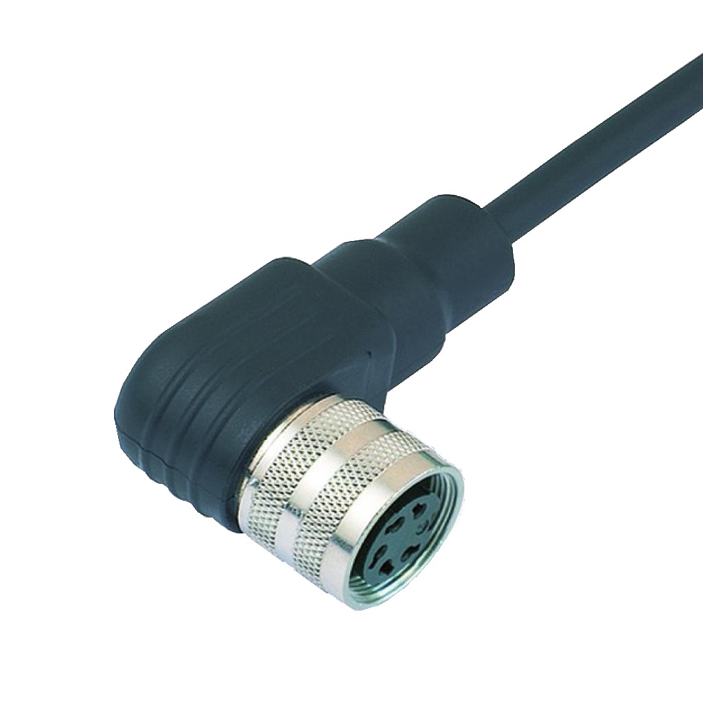 NOVOTECHNIK EEM-33-27 (Female connector ; angular ; 6P ; IEC130-9 / M16 ; shielded ; IP67 ; cable 2m)