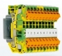 Protective conductor terminal blocks